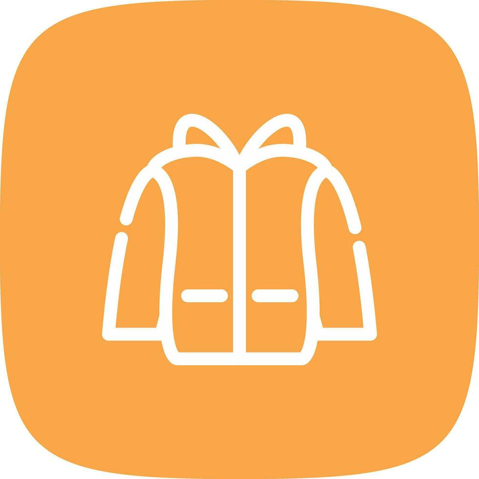 Jacket Creative Icon Design vector