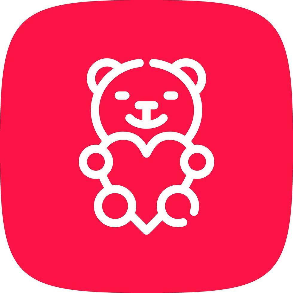 diseño de icono creativo de oso vector