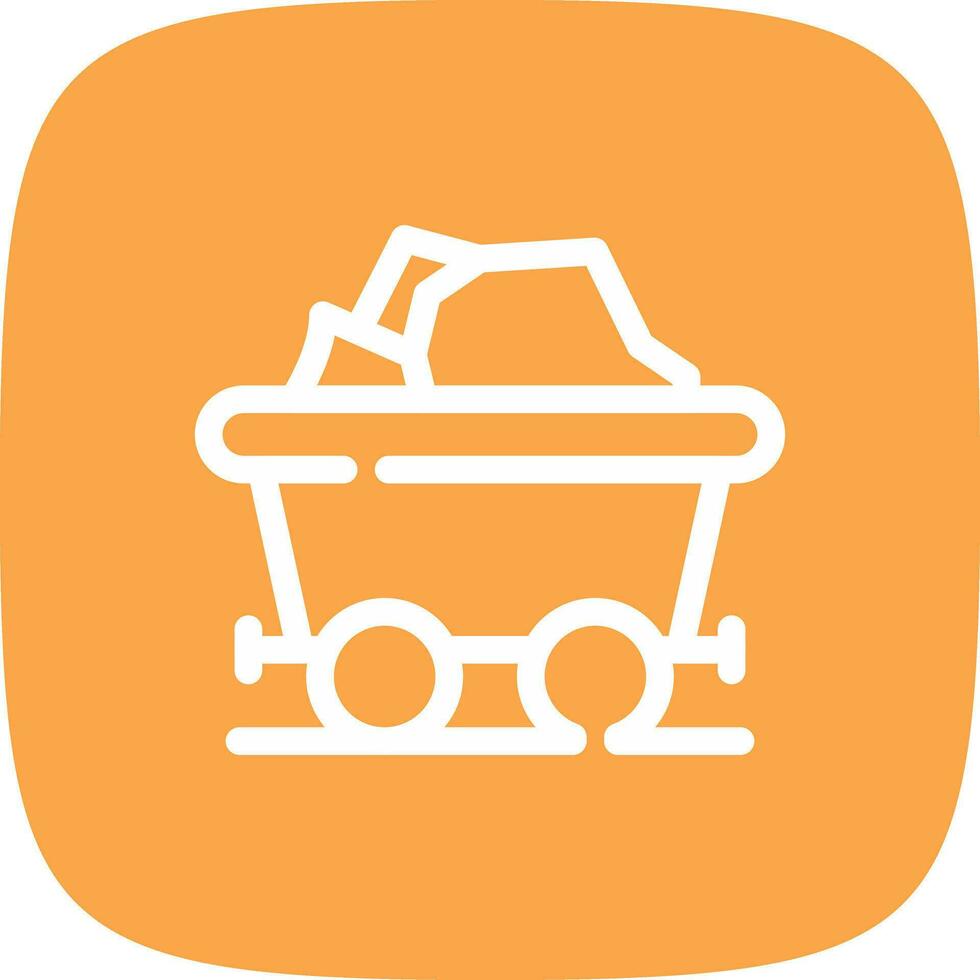 Coal Creative Icon Design vector