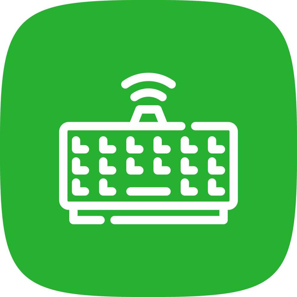 Keyboard Creative Icon Design vector