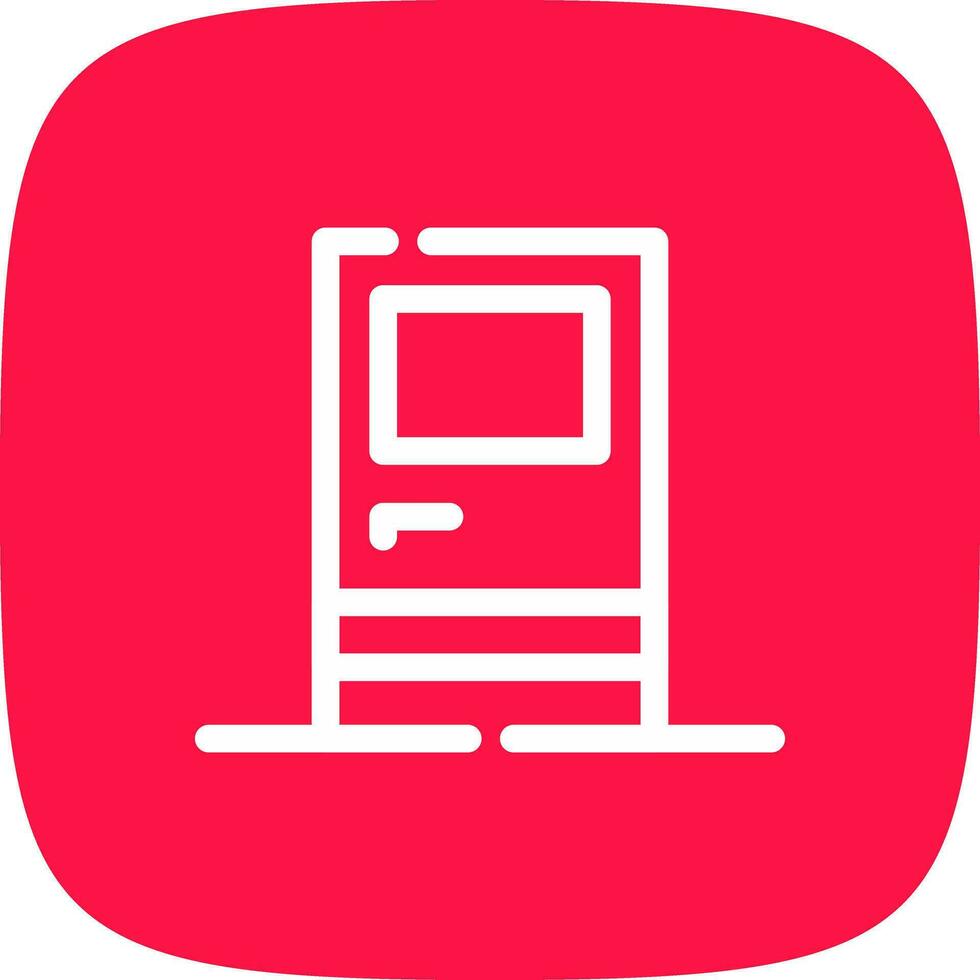 Door Creative Icon Design vector
