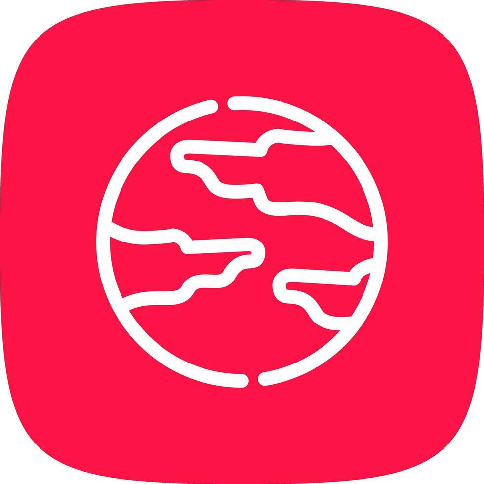 Mars Creative Icon Design vector