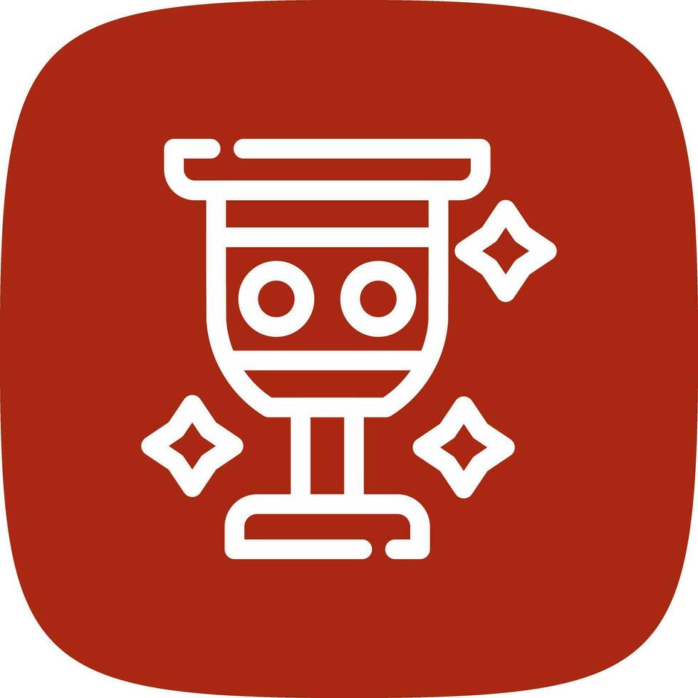Goblet Creative Icon Design vector