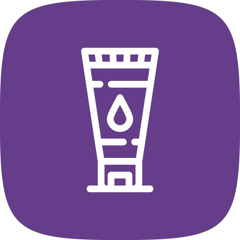 Moisturizer Creative Icon Design vector