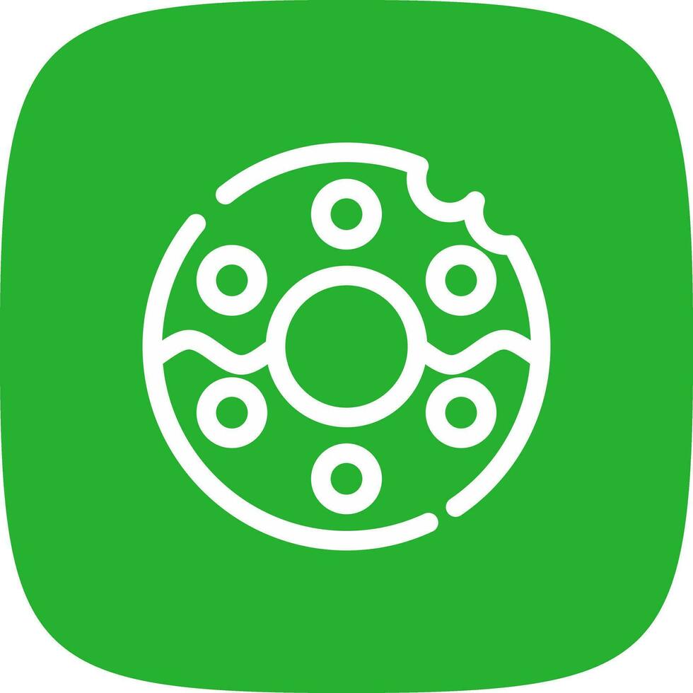 Donut Creative Icon Design vector