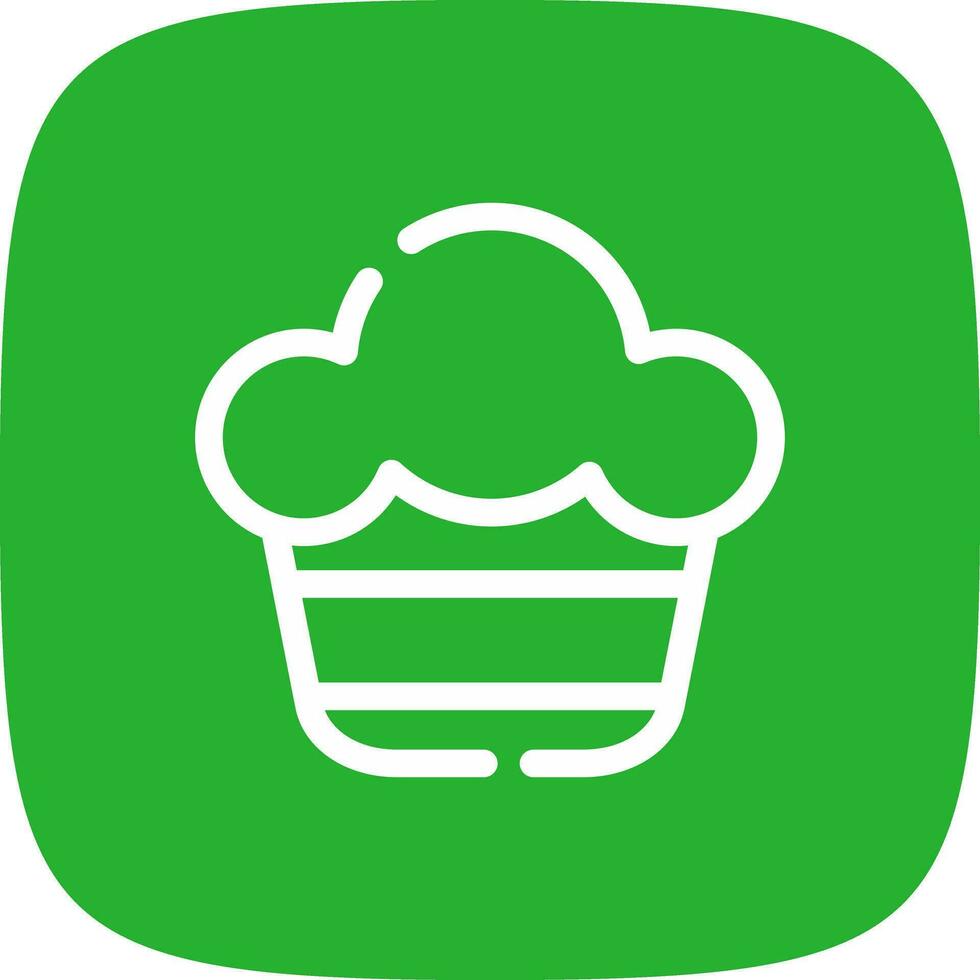 Muffin Creative Icon Design vector