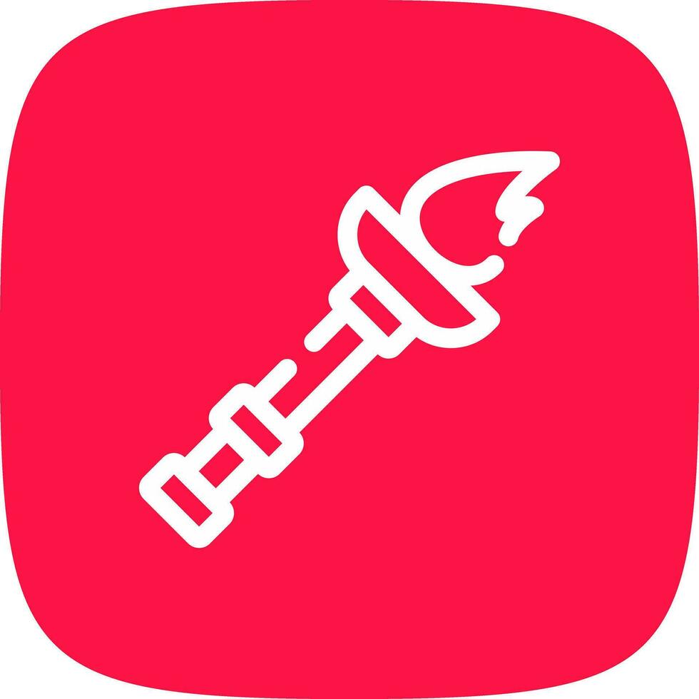 Torch Creative Icon Design vector