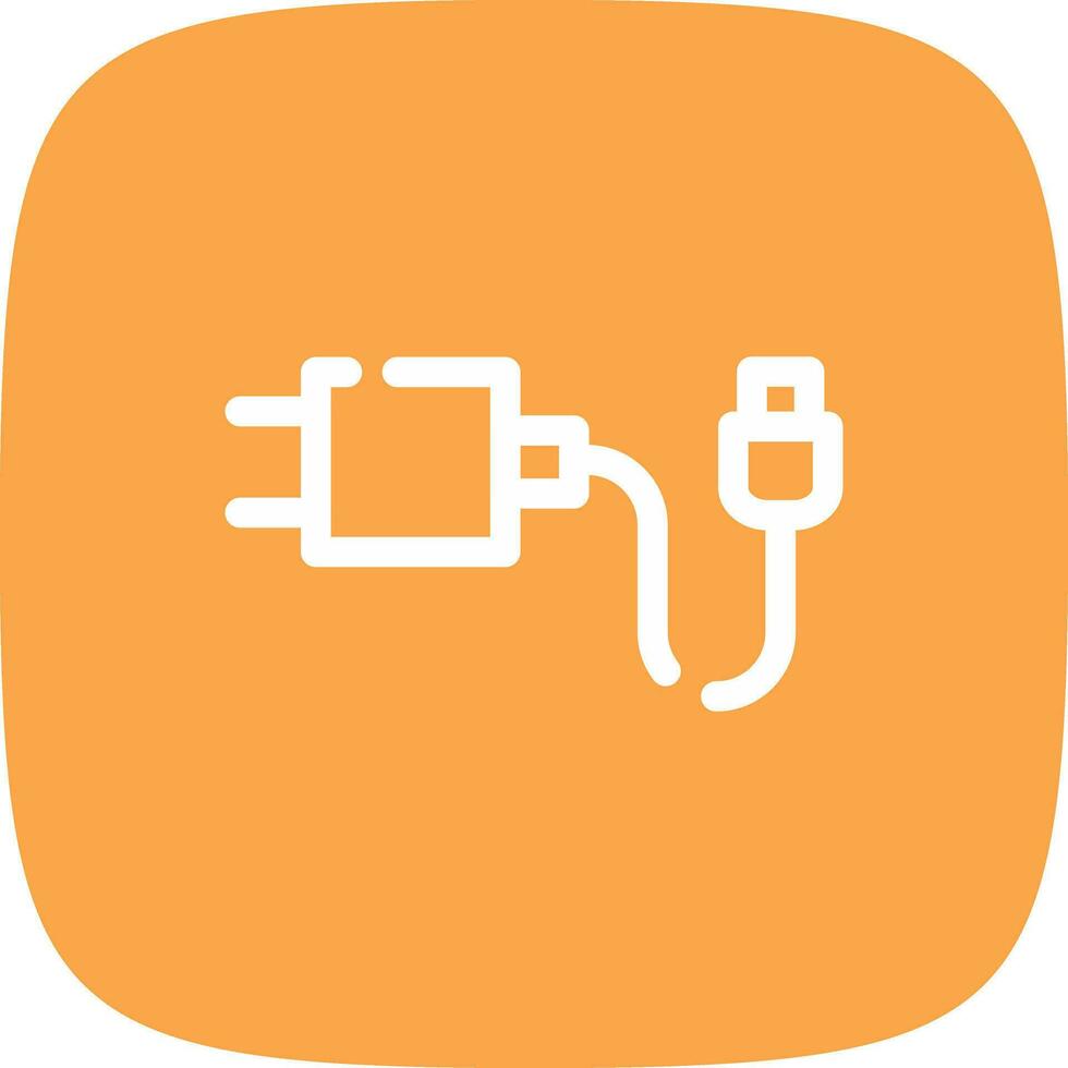 Charging Creative Icon Design vector