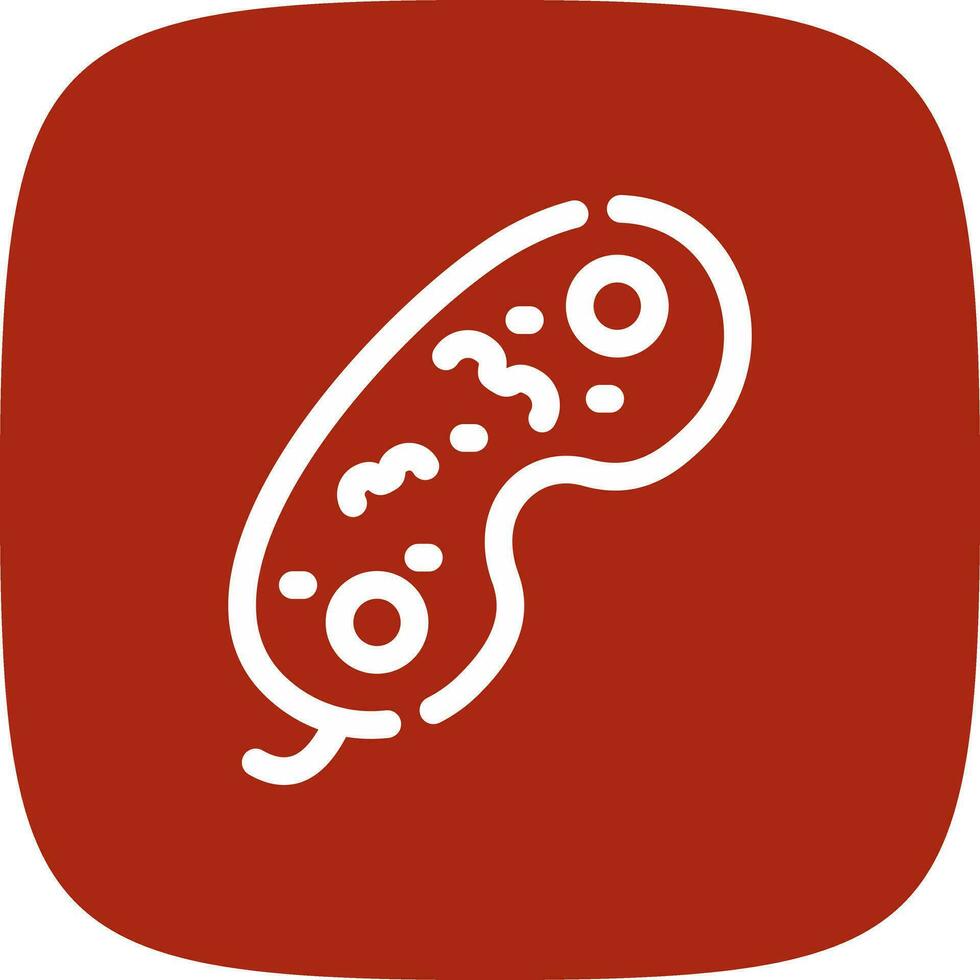 Bacteria Creative Icon Design vector