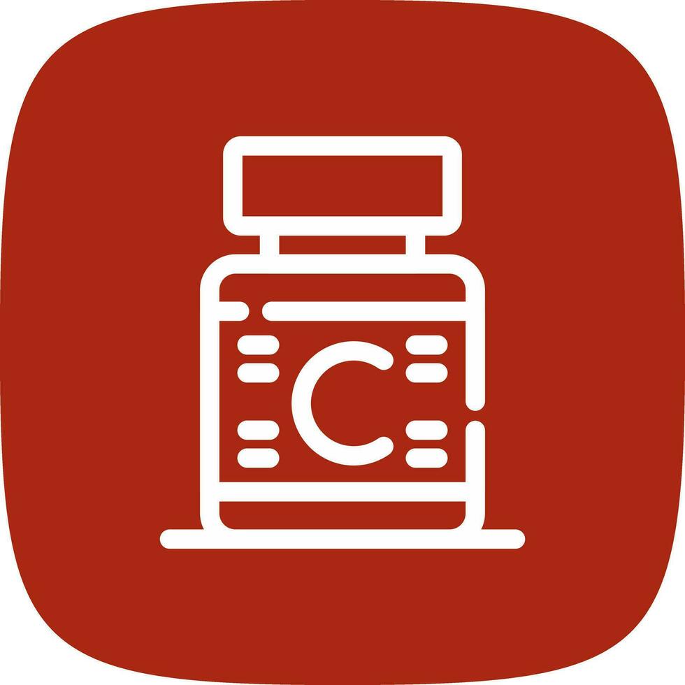 Vitamins Creative Icon Design vector