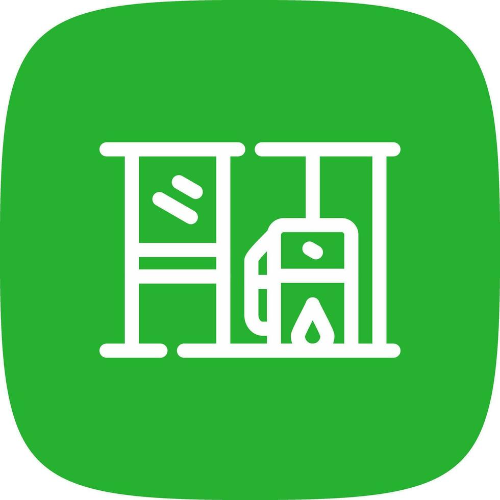 Gas Station Creative Icon Design vector