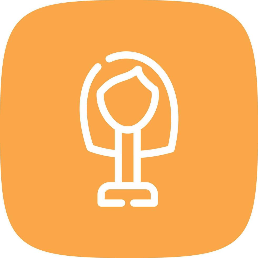 Wig Creative Icon Design vector