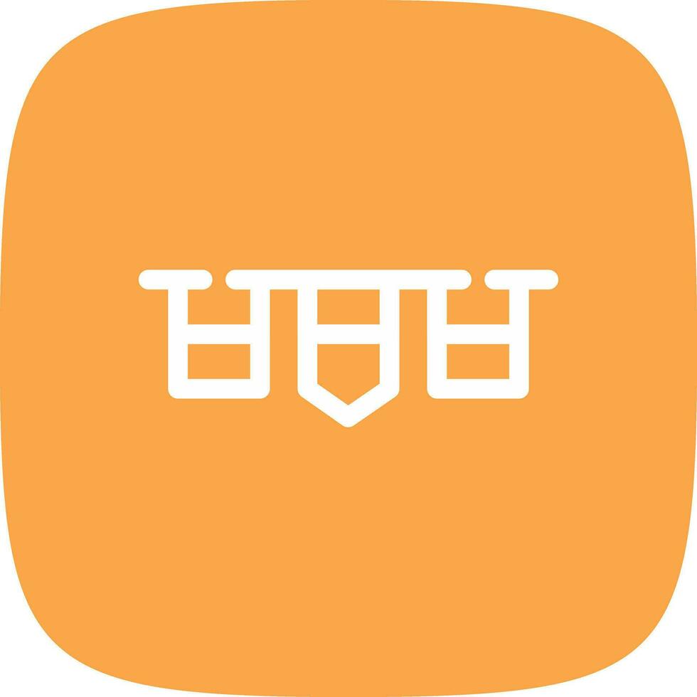 Garland Creative Icon Design vector