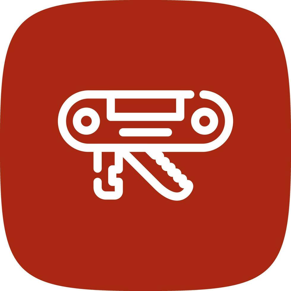 Swiss Army Knife Creative Icon Design vector