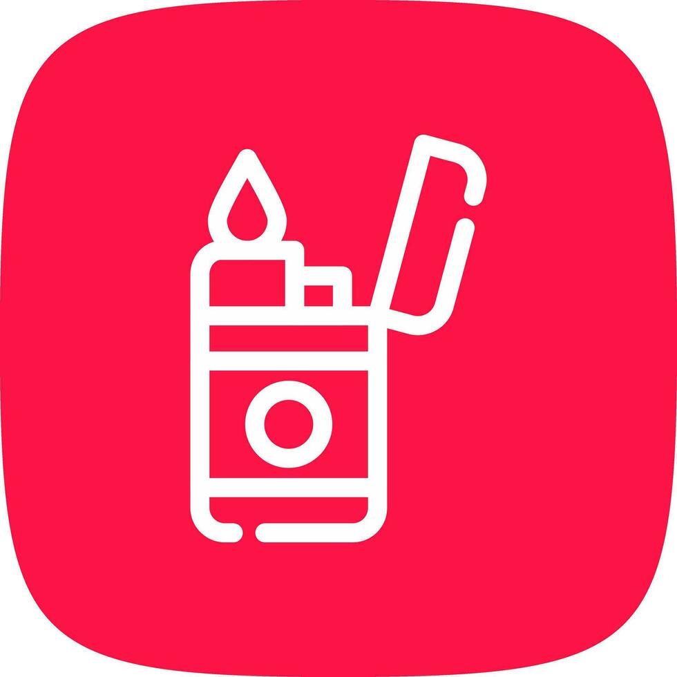 Lighter Creative Icon Design vector