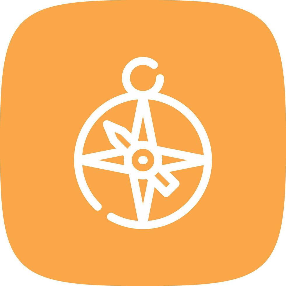 Compass Creative Icon Design vector