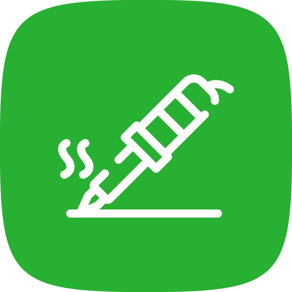 Soldering Creative Icon Design vector