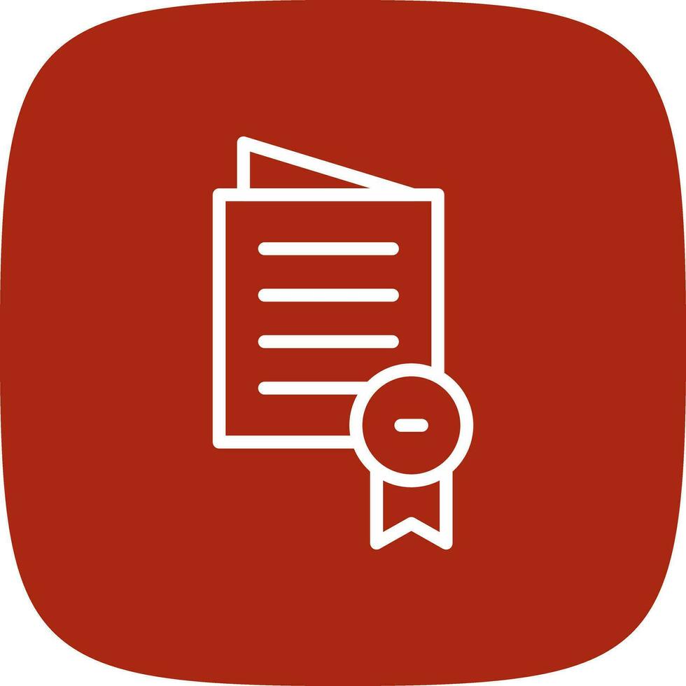 Certificate Creative Icon Design vector
