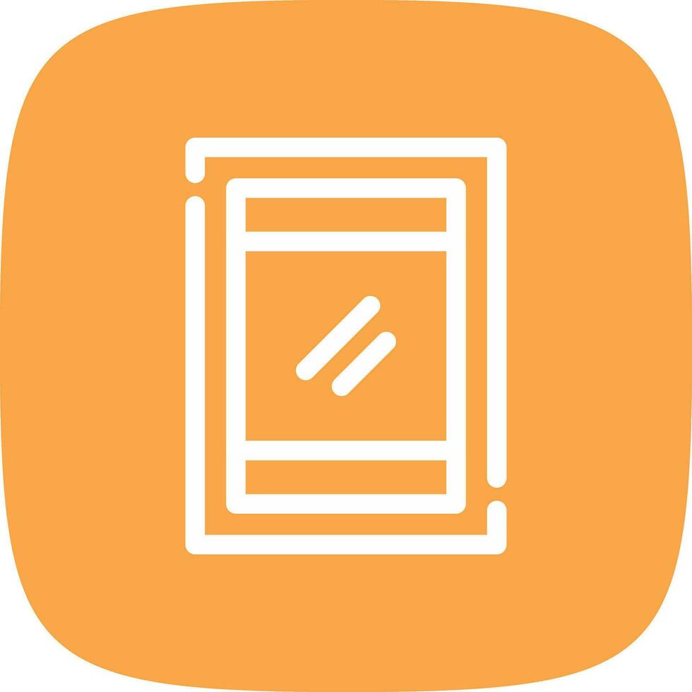 Tablet Creative Icon Design vector