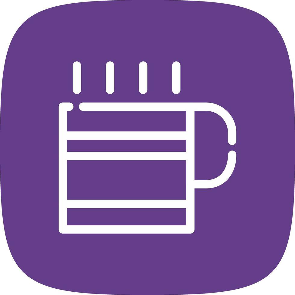 Hot Drink Creative Icon Design vector