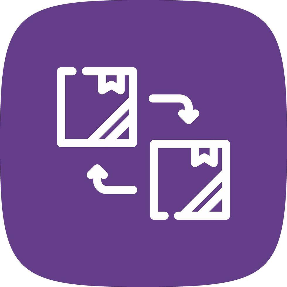 Replacement Creative Icon Design vector