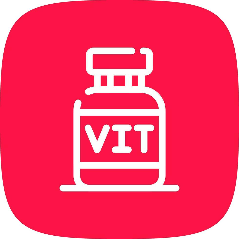 Vitamins Creative Icon Design vector