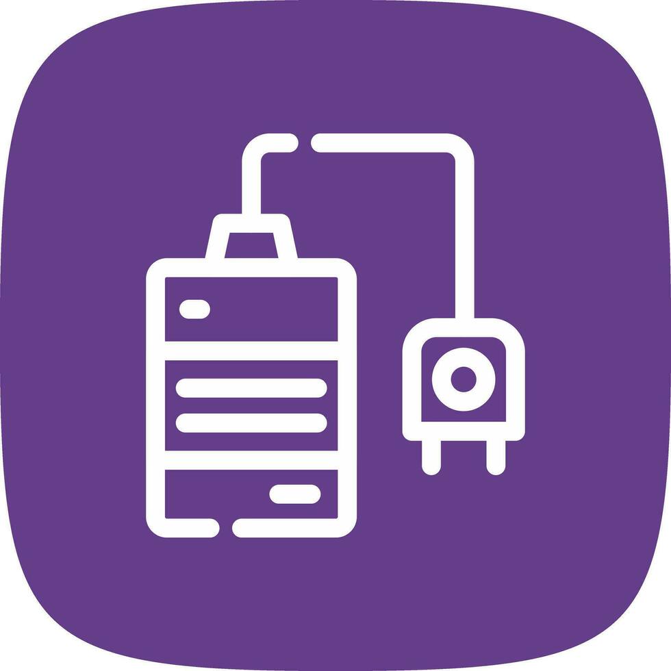 Charger Creative Icon Design vector