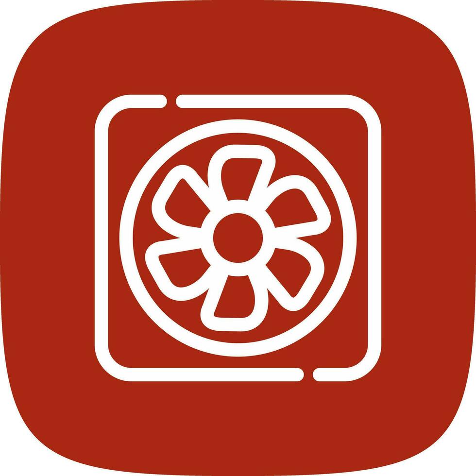 Fan Creative Icon Design vector