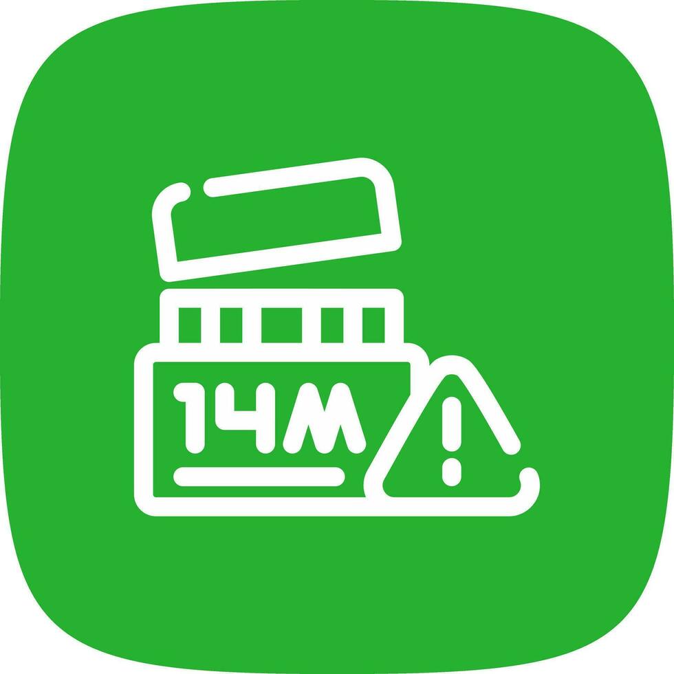 Expiry Date Creative Icon Design vector