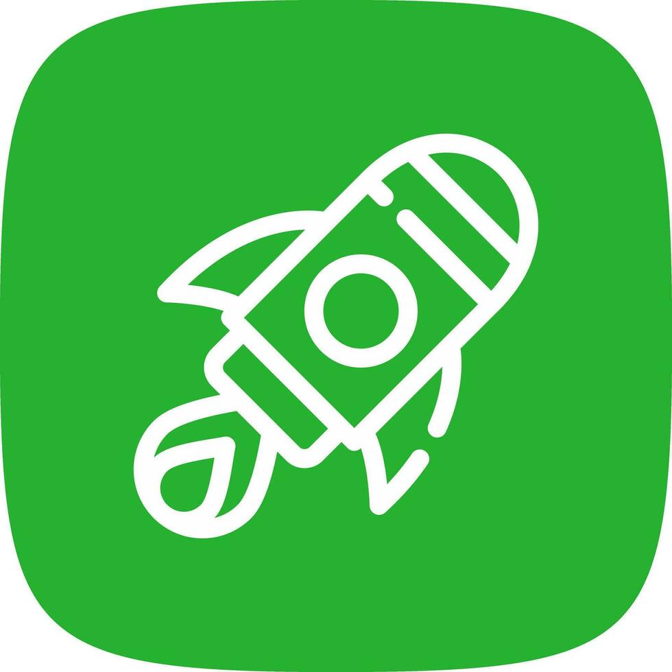 Rocket Creative Icon Design vector