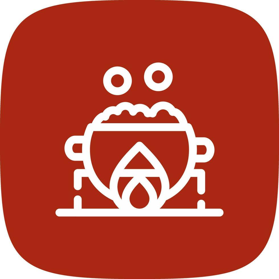Cauldron Creative Icon Design vector