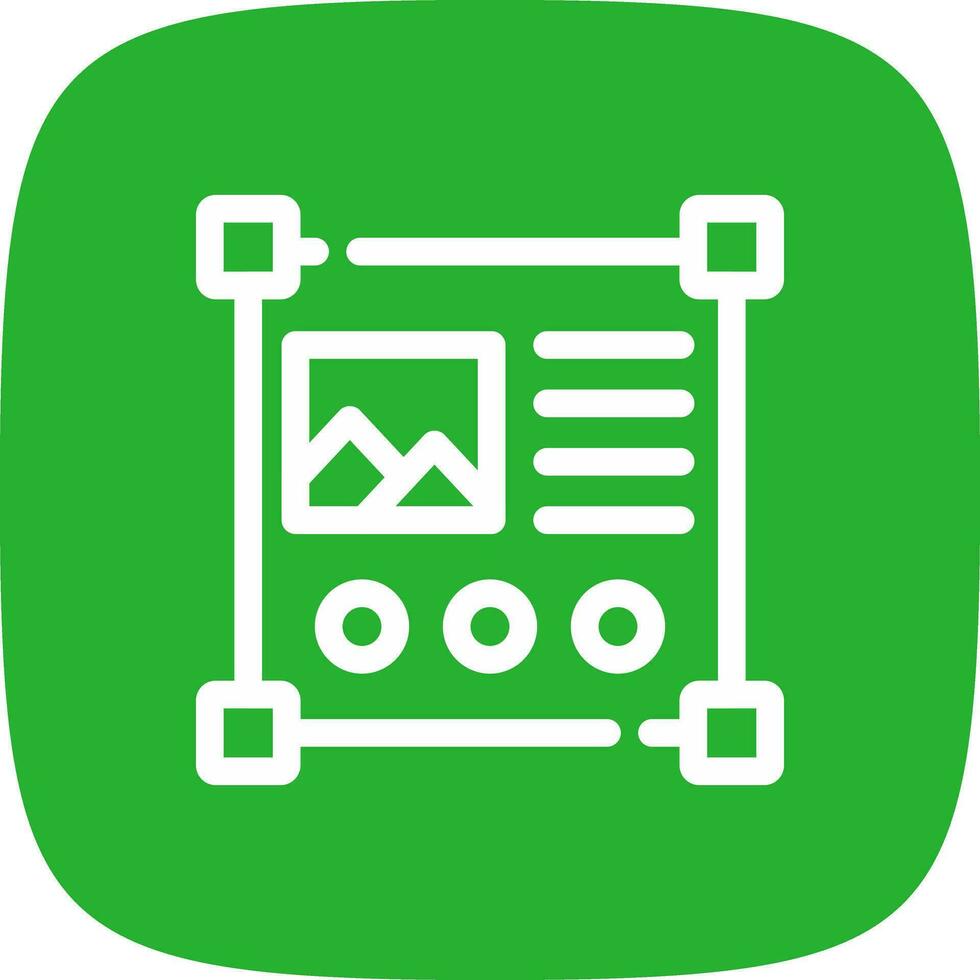 Layout Creative Icon Design vector