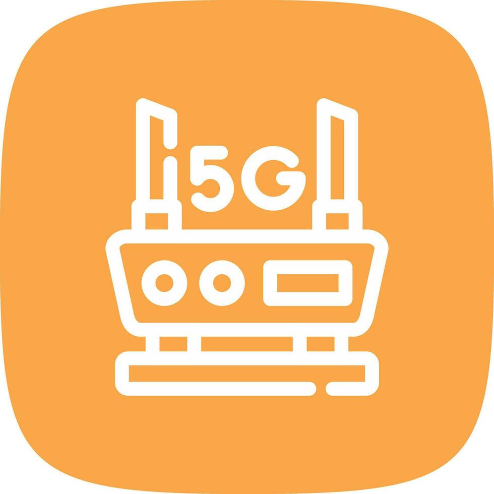 Router Creative Icon Design vector