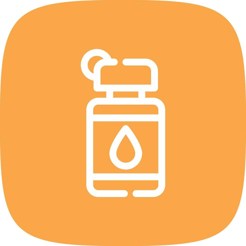 Canteen Creative Icon Design vector