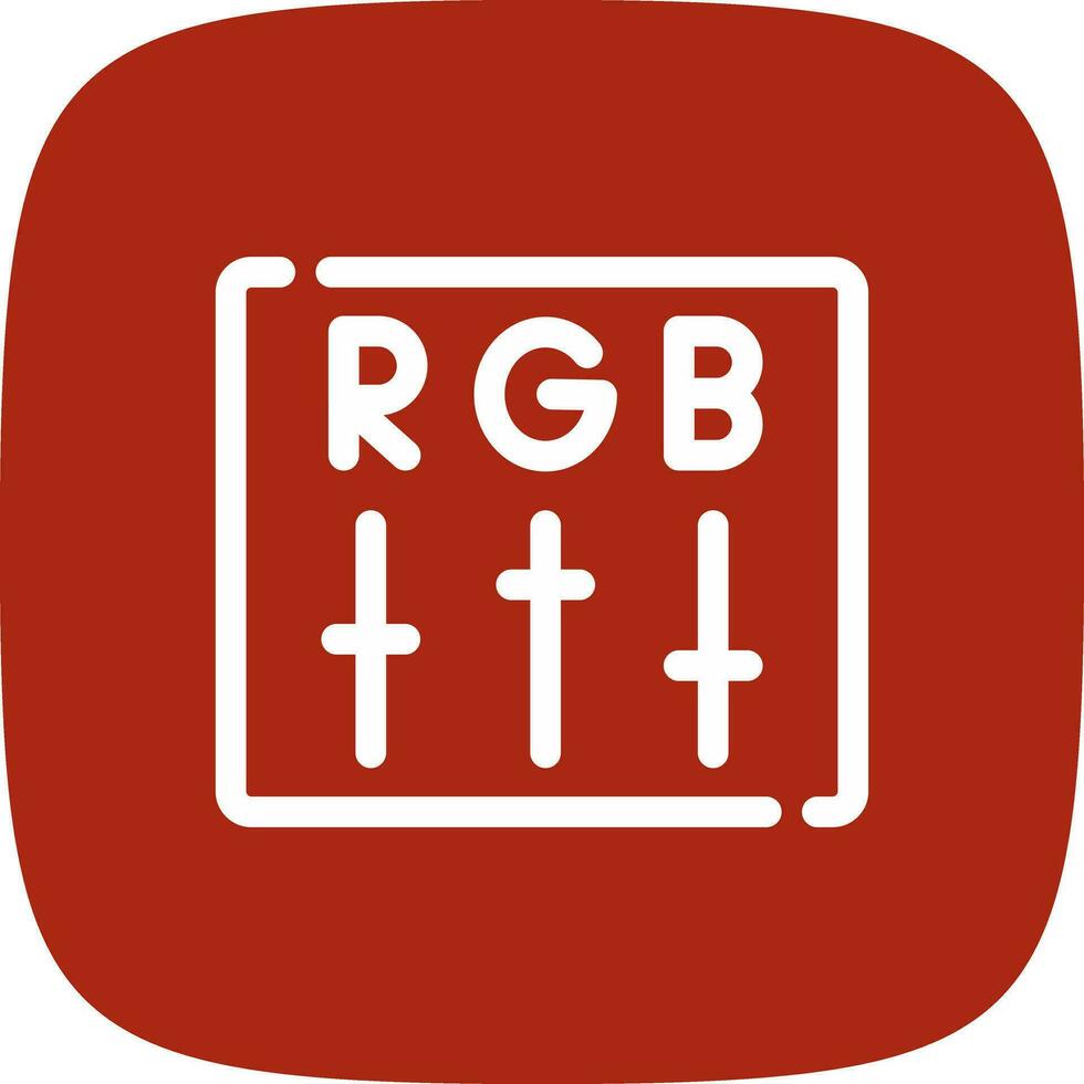 Rgb Creative Icon Design vector