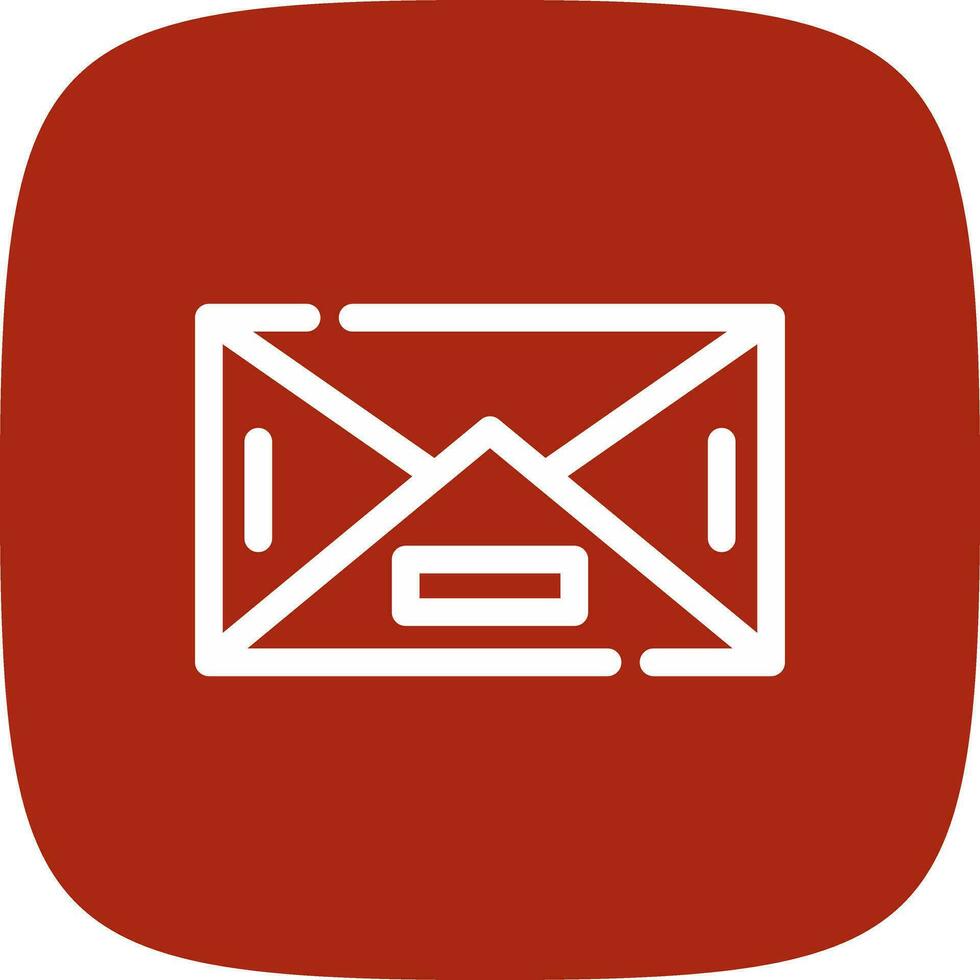Open Letter Creative Icon Design vector