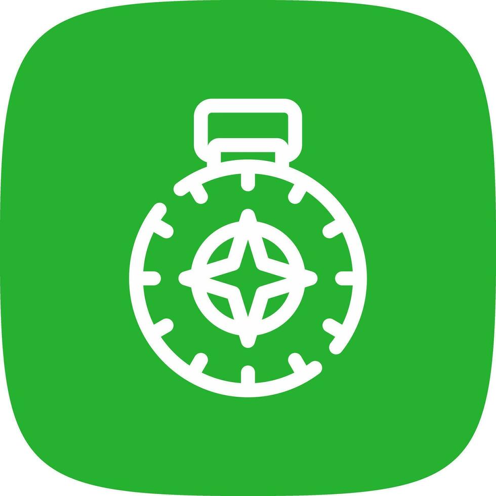 Compass Creative Icon Design vector