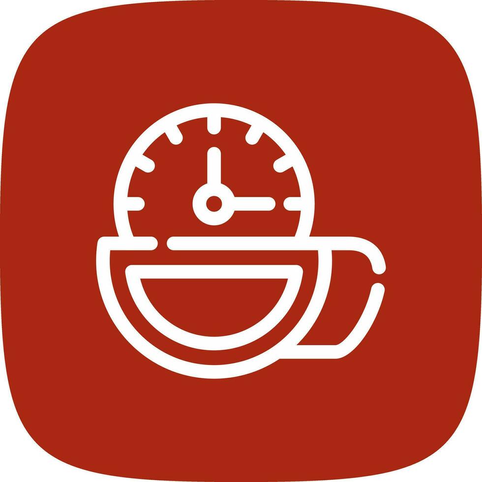 Tea Time Creative Icon Design vector