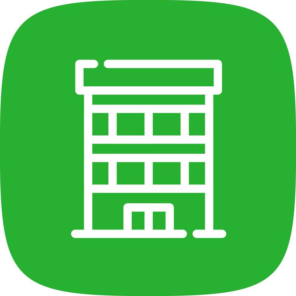 Office Building Creative Icon Design vector