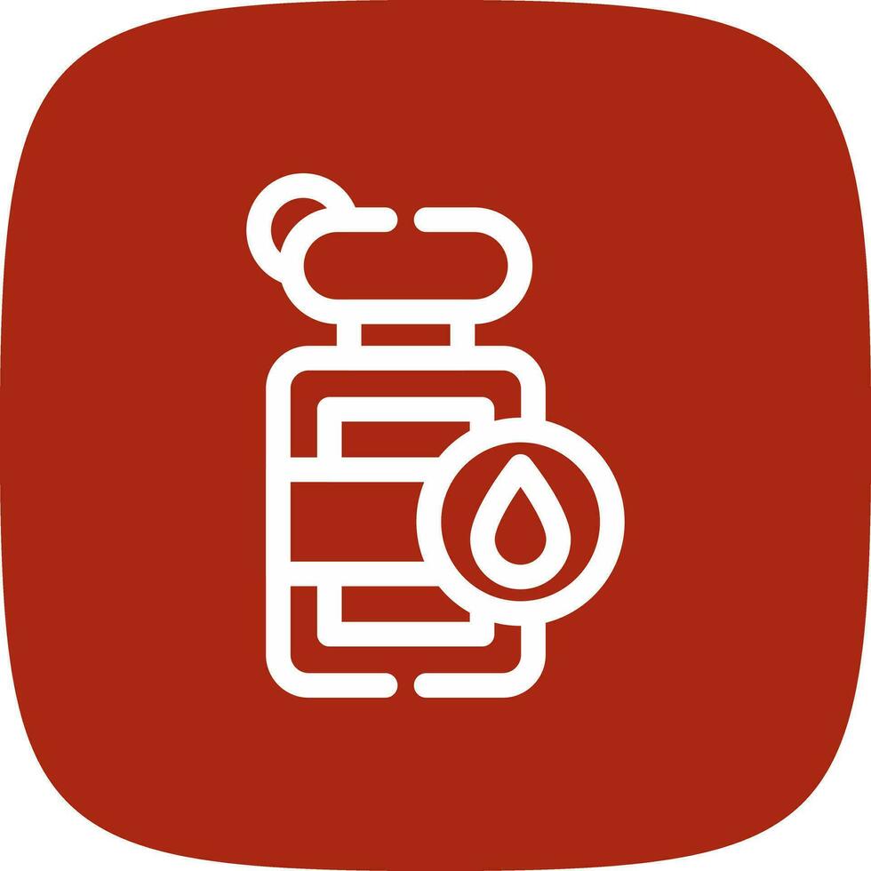 Canteen Creative Icon Design vector