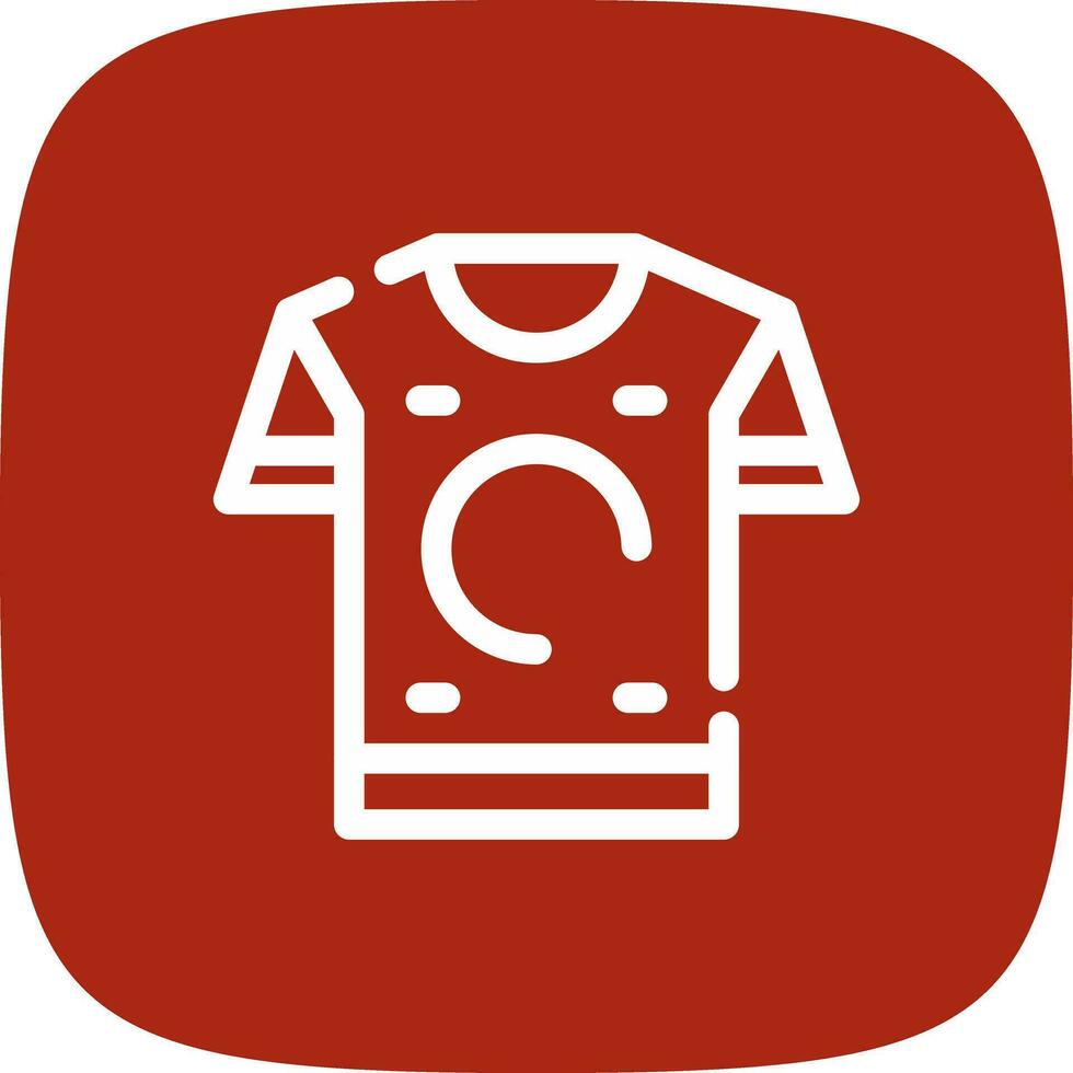 Tshirt Creative Icon Design vector