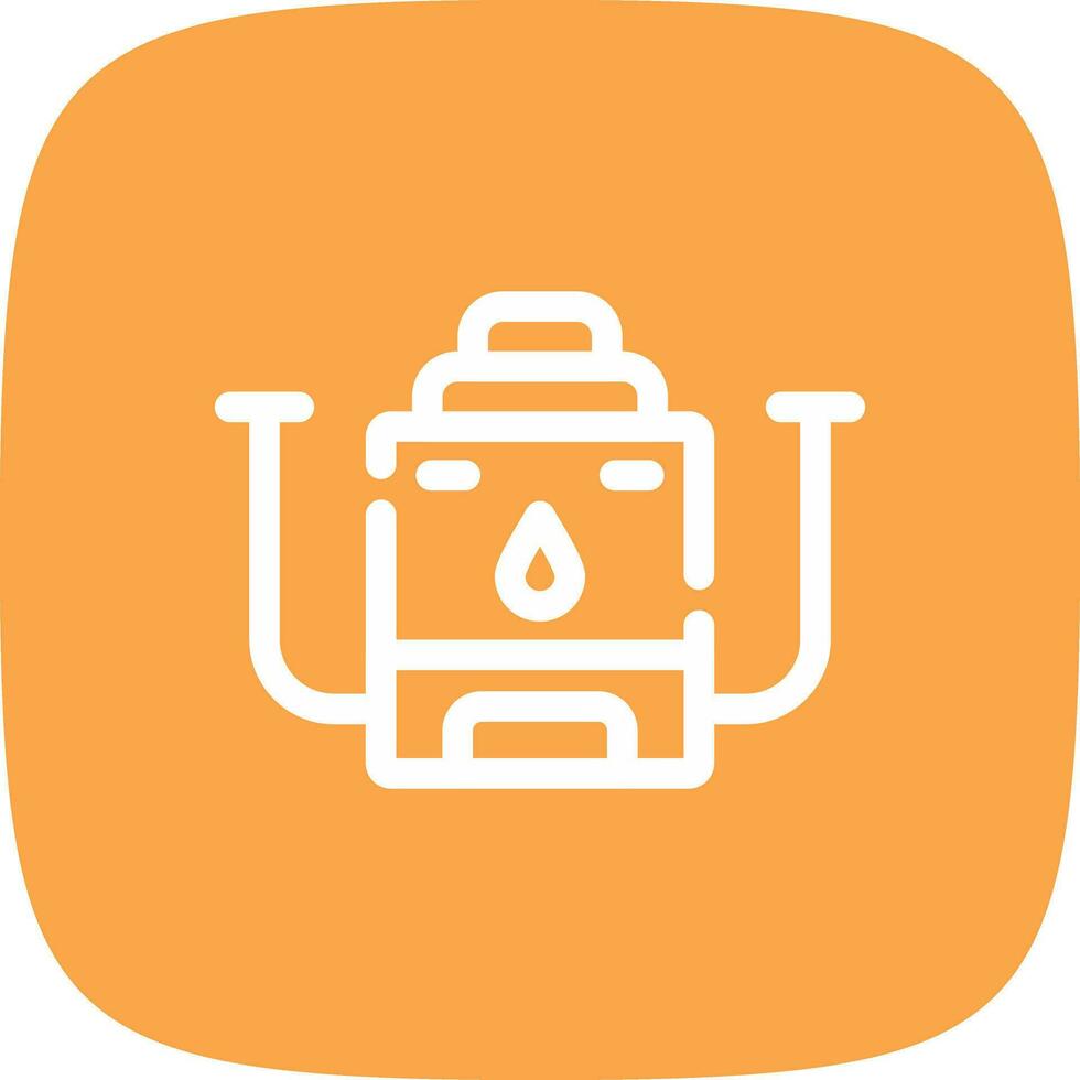 Water Boiler Creative Icon Design vector