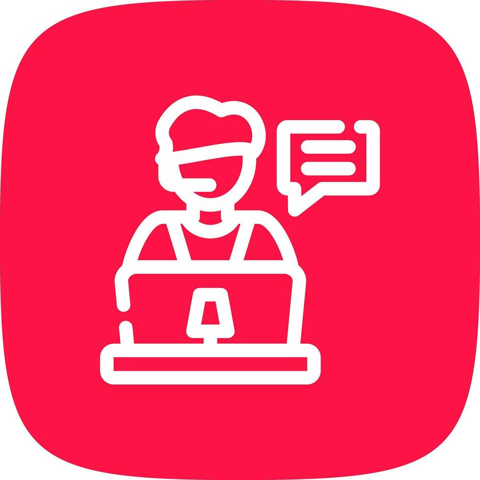 Technical Support Creative Icon Design vector