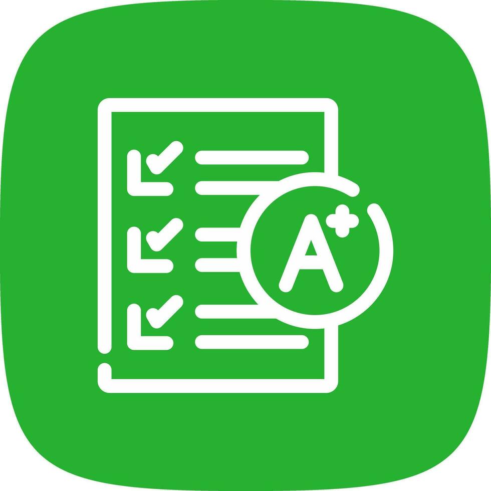 Grades Creative Icon Design vector
