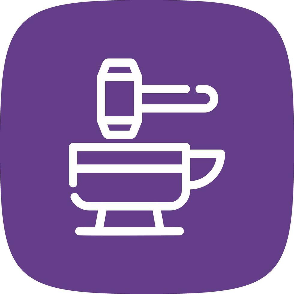 Blacksmith Creative Icon Design vector