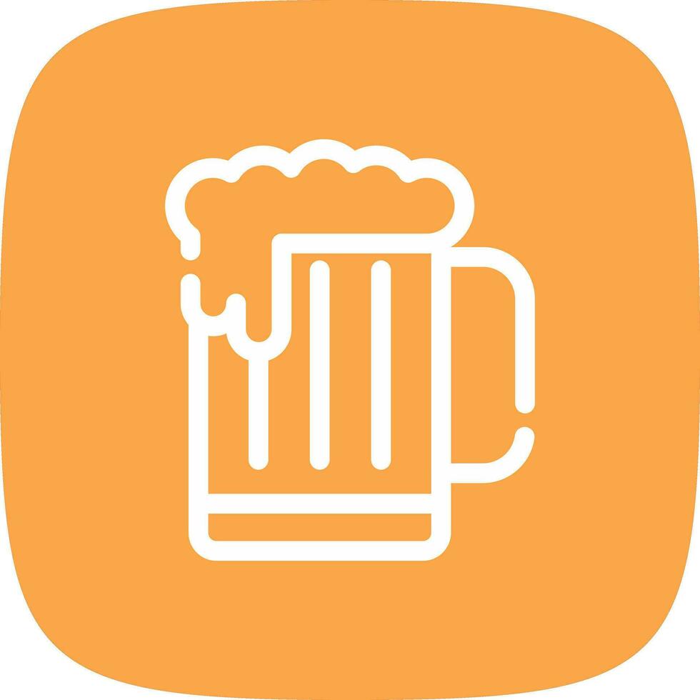 diseño de icono creativo de cerveza vector