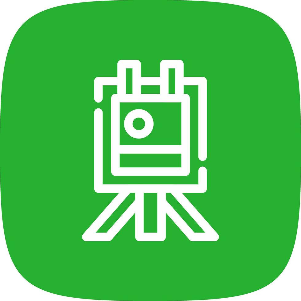 Canvas Creative Icon Design vector