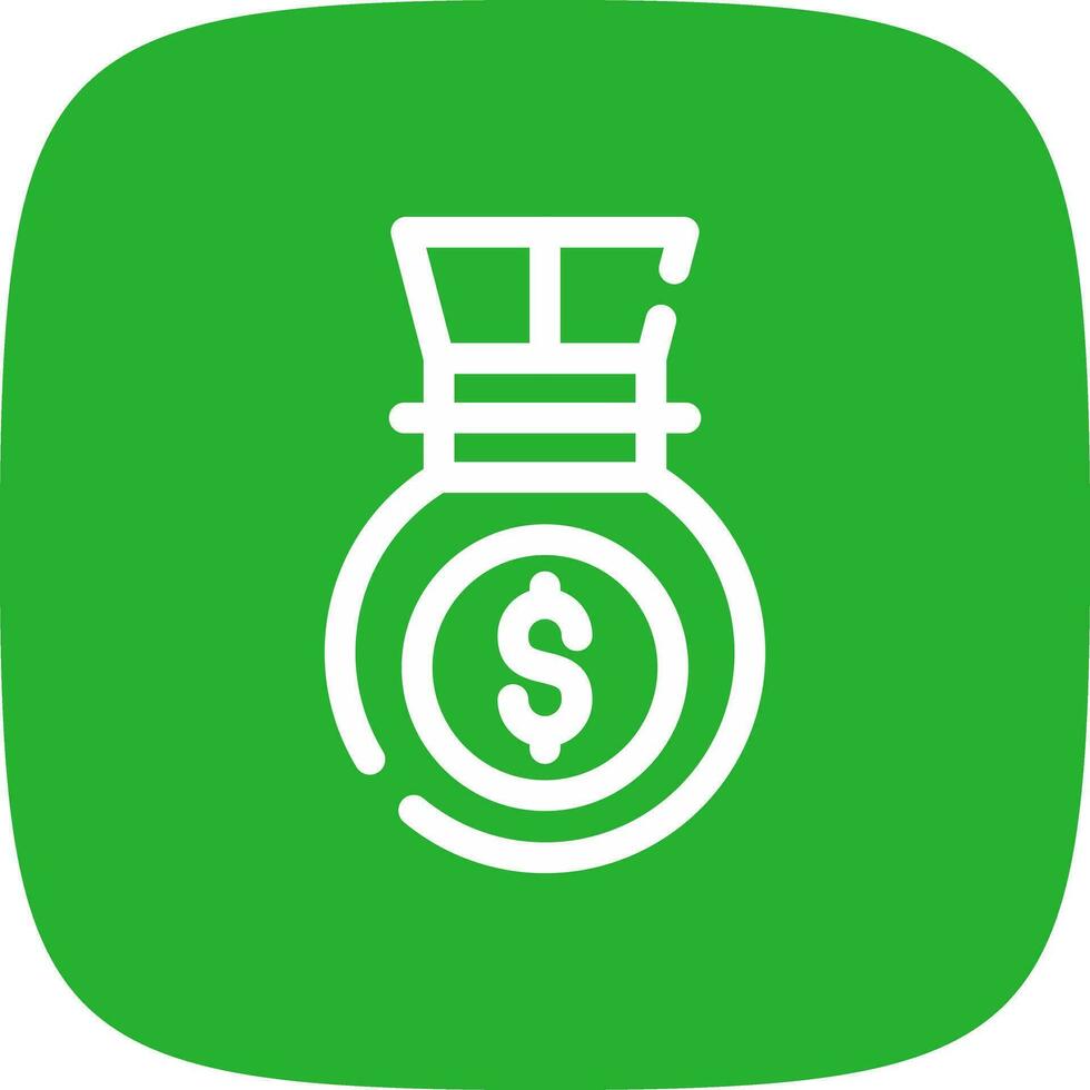 Bank Creative Icon Design vector