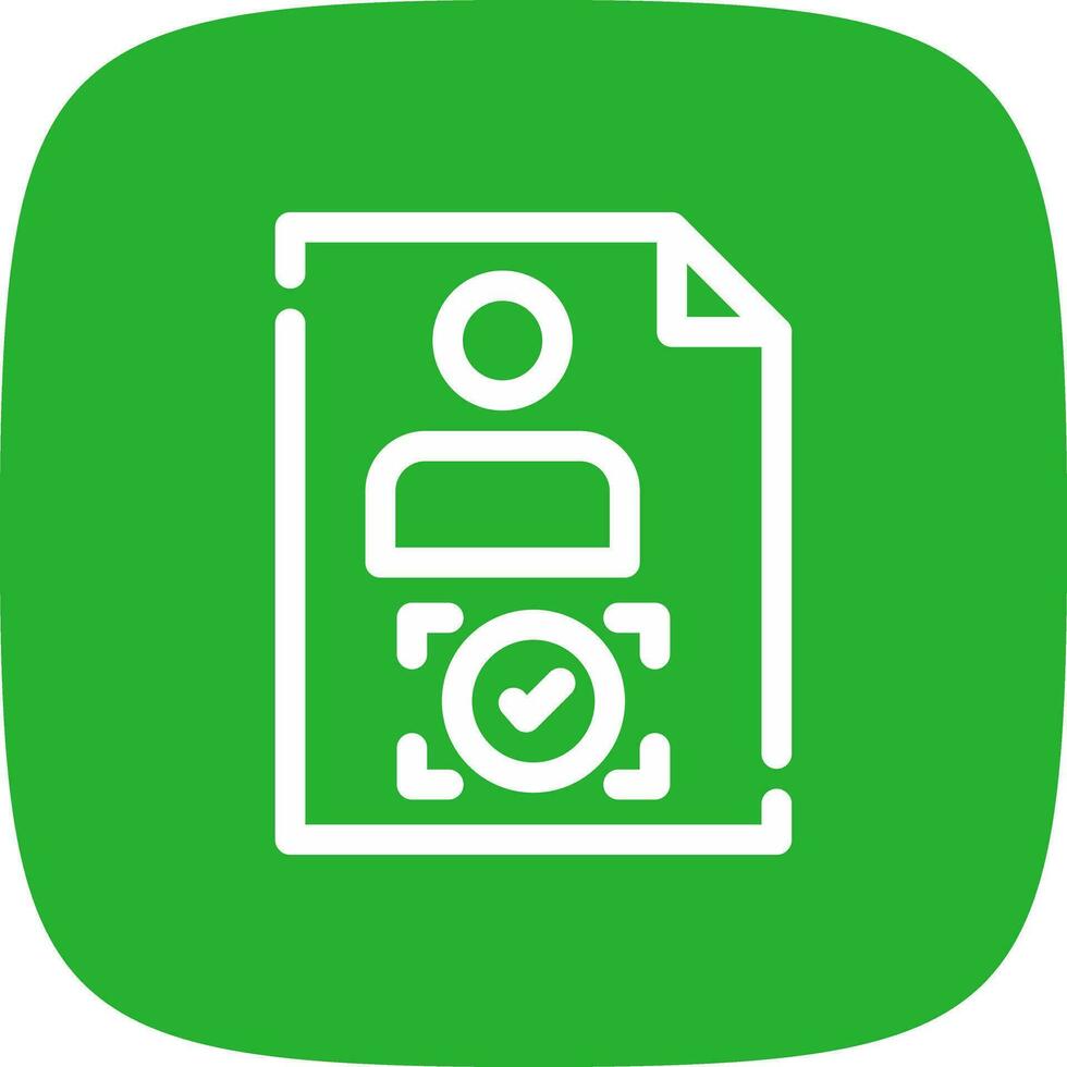 Approval Creative Icon Design vector