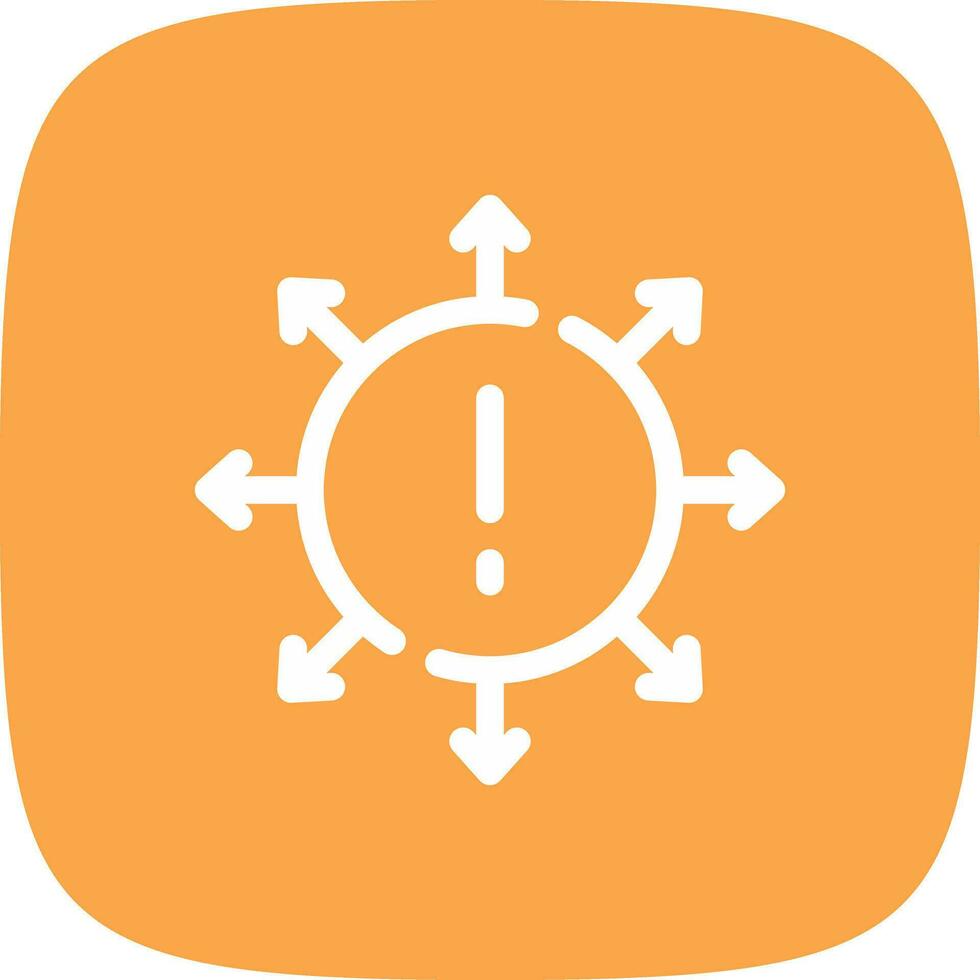 Diversification Creative Icon Design vector